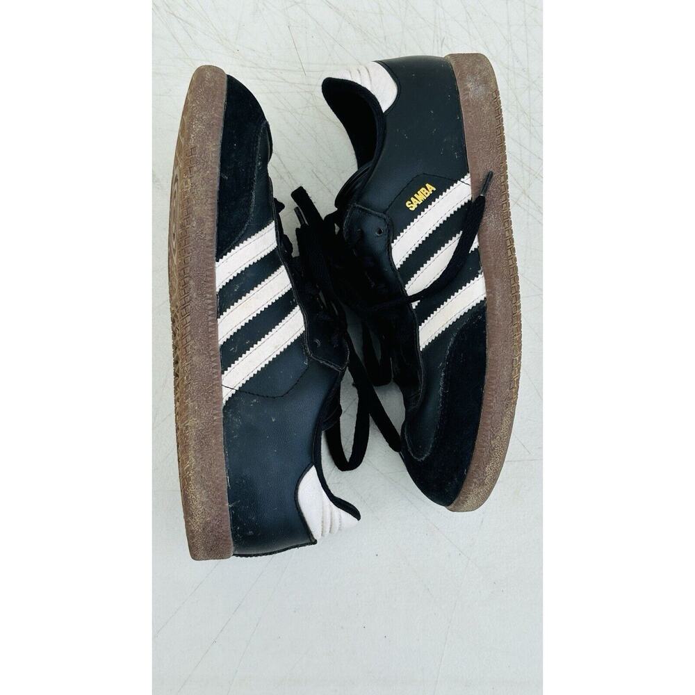 Youth Adidas Samba Classic Size 5.5 038516 Brown Bottoms EUC Soccer OG Color